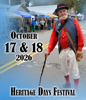 Heritage Days the Third Weekend in October