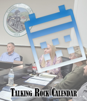 Talking Rock Calendar - Council Meetings, Heritage Days, Farmers Market, Easter Egg Hunt.